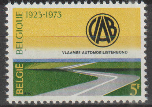 BELGIUM 1973 The 50th Anniversary of the Automobile Association UMM SG 2325