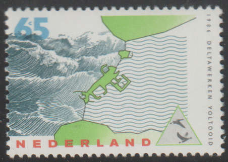 NETHERLANDS 1986 The Delta Works UMM SG 1492