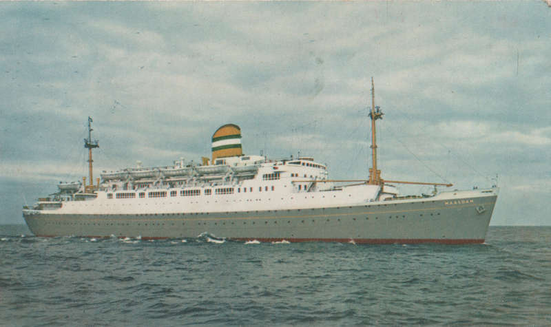 MINT POST CARD SS MAASDAM