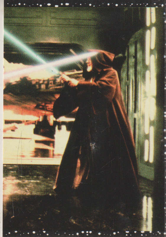 PANINI STAR WARS COLLECTABLE STICKER #36