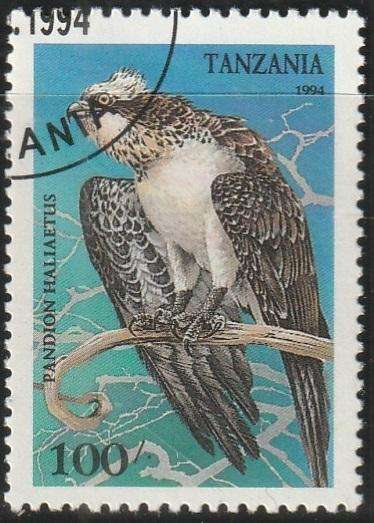 TANZANIA 1994 Birds of Prey VFU SG 1849