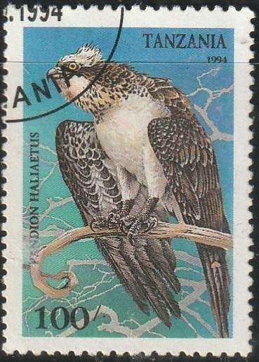 TANZANIA 1994 Birds of Prey VFU SG 1849