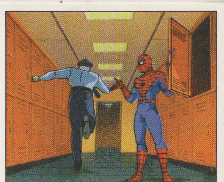 PANINI MARVELS SPIDERMAN COLLECTABLE STICKER #93