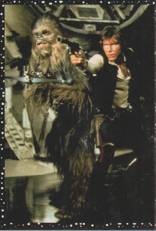 PANINI STAR WARS COLLECTABLE STICKER #37