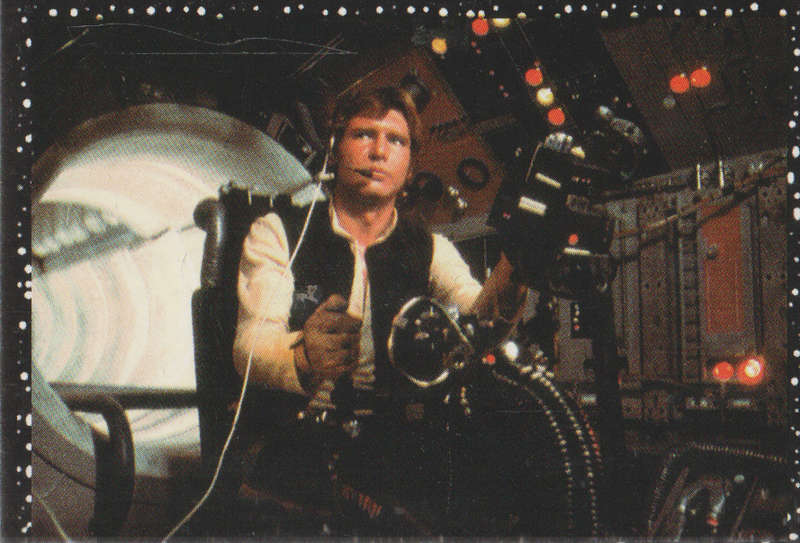 PANINI STAR WARS COLLECTABLE STICKER #38