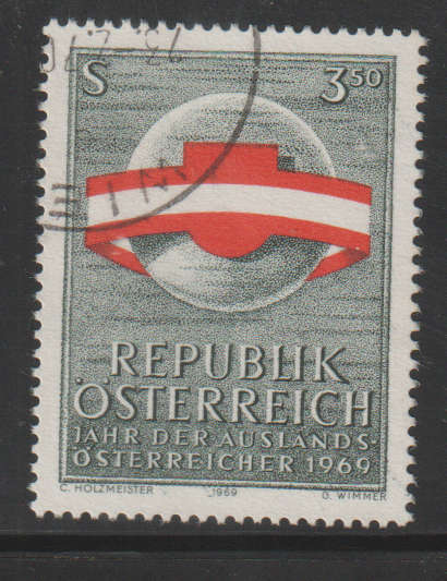 AUSTRIA 1969 1969 - The Year of Expatriate Austrians UNH SG 1558
