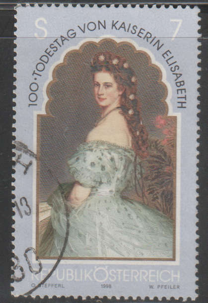 AUSTRIA 1998 Empress Elizabeth of Austria UNH SG 2515