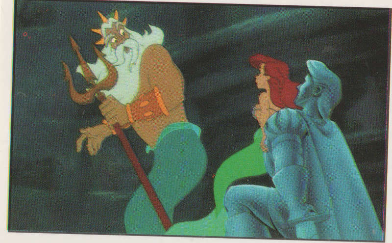 PANINI COLLECTABLE STICKERS THE LITTLE MERMAID #104