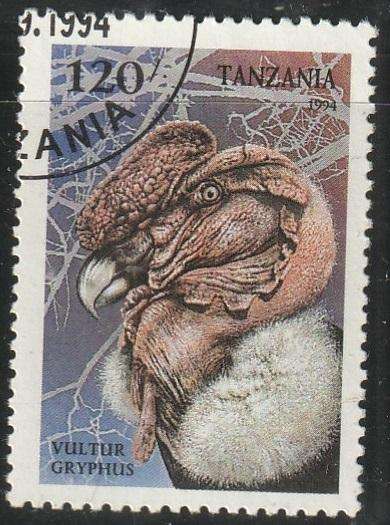 TANZANIA 1994 Birds of Prey VFU SG 1850