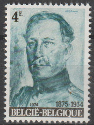 BELGIUM 1974 The 40th Anniversary of the death of King Albert I UMM SG 2340