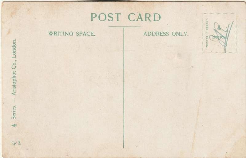 MINT POST CARD ARISTOPHOT CO LONDON