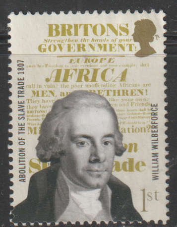 ENGLAND 2007 The 200th Anniversary of the Abolition of the Slave Trade ULH SG 2728