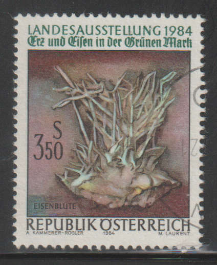 AUSTRIA 1984 Provincial Exhibition - Iron and Ore in Styria UNH SG 2017