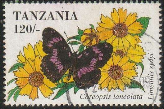 TANZANIA 1994 Butterflies VFU SG 1925