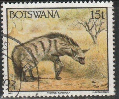BOTSWANA 1992 Animals ULH SG 744