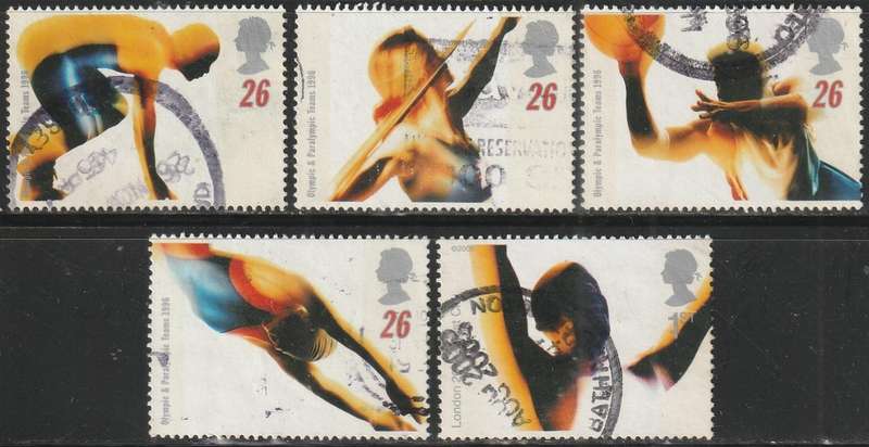 GB 1996 Olympic Games - Atlanta, USA ULH SG 1930-4