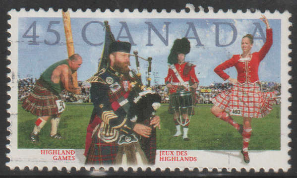 CANADA 1997 The 50th Anniversary of Glengarry Highland Games, Ontario ULH SG 1742