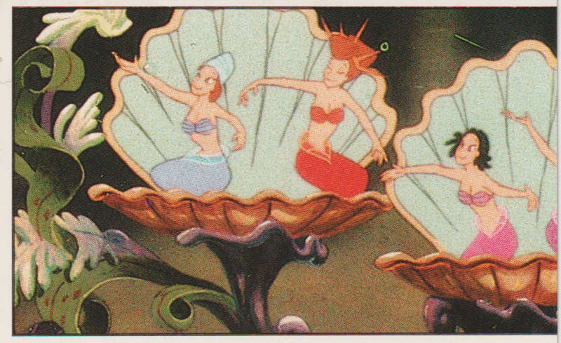 PANINI COLLECTABLE STICKERS THA LITTLE MERMAID #14