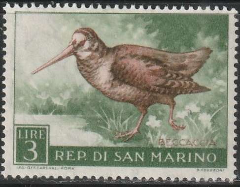 THEMATIC BIRDS SAN MARINO MM