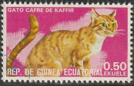 THEMATIC CATS EQUATORIAL GUINEA CTO