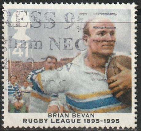 GB 1995 The 100th Anniversary of the Rugby League ULH SG 1895