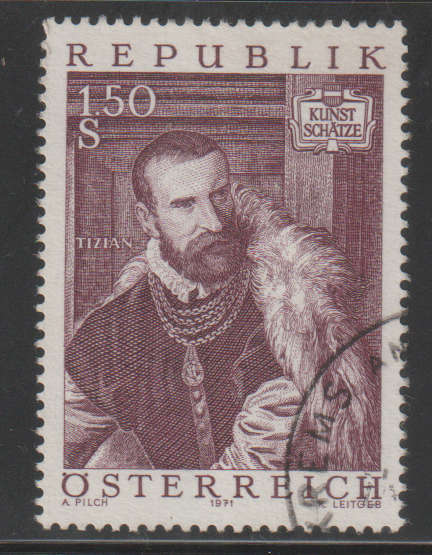 AUSTRIA 1971 Art Treasures in Austria UNH SG 1609