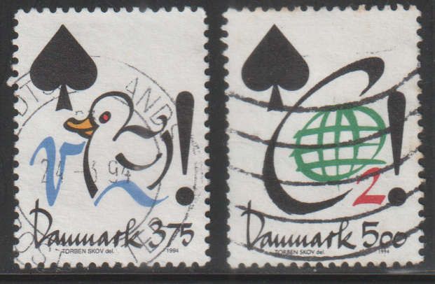 DENMARK 1994 Conservation ULH SG 1018/9