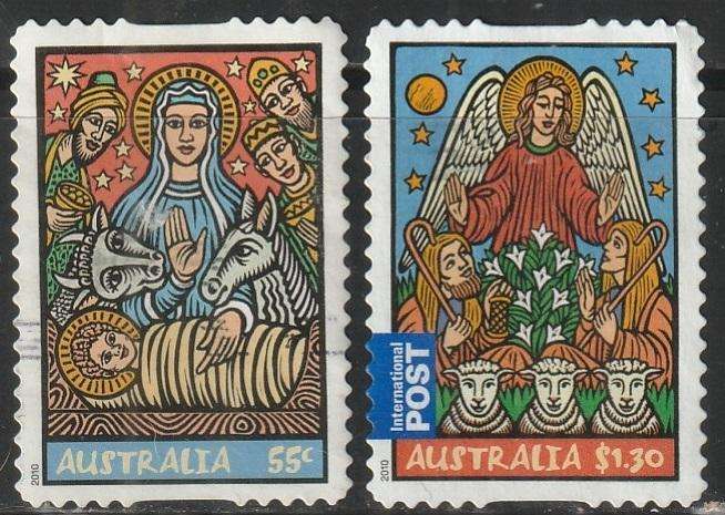 AUSTRALIA 2010 Christmas ULH SG 3526/7