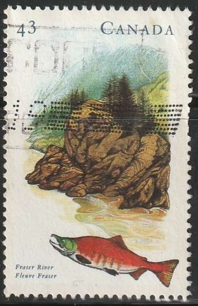 CANADA 1993 Canadian Rivers ULH SG 1558