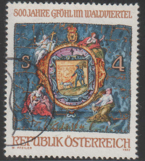 AUSTRIA 1982 The 800th Anniversary of Gföhl in Waldviertel UNH SG 1933