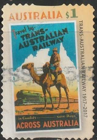 AUSTRALIA 2017 The 100th Anniversary of the Trans-Australian Railway UNH SG 4756