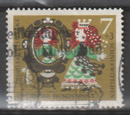 GERMANY 1962 Charity Stamps - Snow White ULH SG 1299