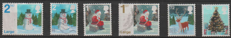 GB 2006 Merry Christmas ULH SG 2678-83
