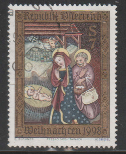 AUSTRIA 1998 Christmas UNH SG 2522