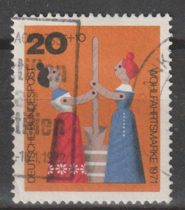 GERMANY 1971 Charity Stamps - Toys ULH SG 1607