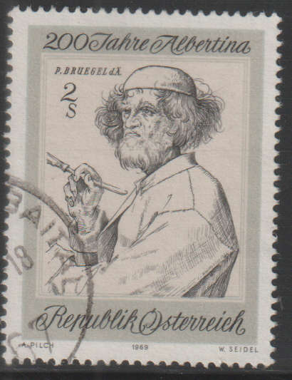 AUSTRIA 1969 The 200th Anniversary of the Albertina Graphics Collection UNH SG 1562
