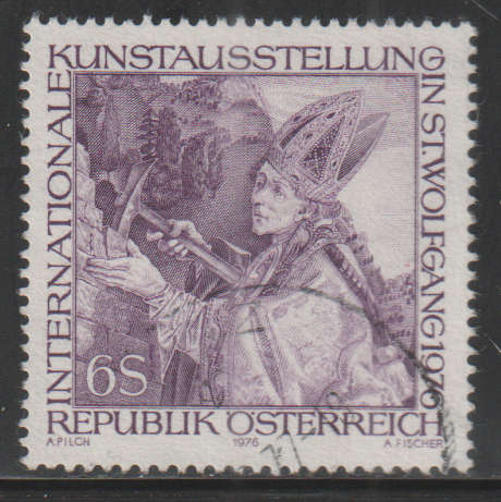 AUSTRIA 1976 International Art Exhibit in St. Wolfgang UNH SG 1762