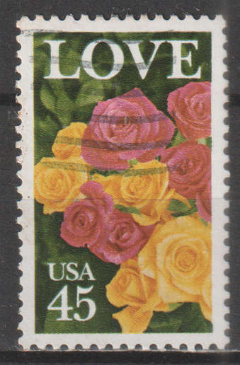 USA 1988 Love - Roses ULH SG 2362