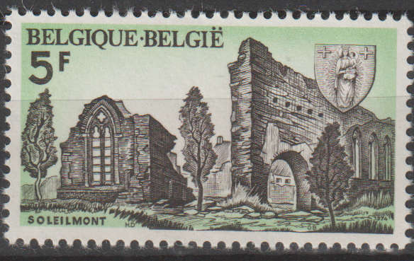 BELGIUM 1974 Historical Motives UMM SG 2356
