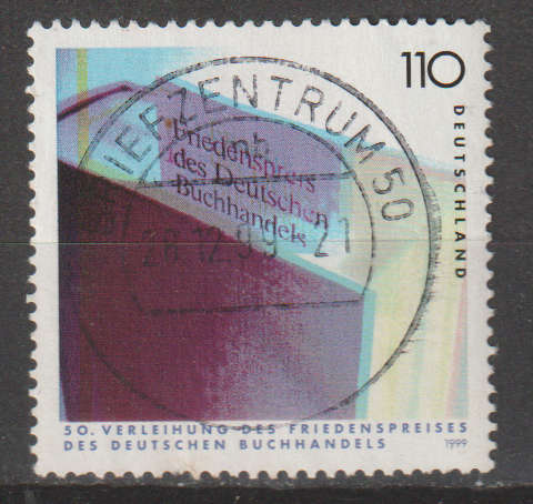 GERMANY 1999 The 50th Issue of the German Bookshop Peace Award ULH SG 2924