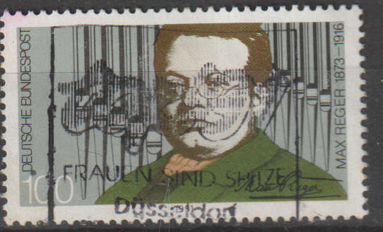 GERMANY 1991 The 75th Anniversary of the Death of Max Reger, Composer ULH SG 2375