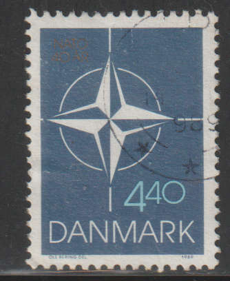 DENMARK 1989 The 40th Anniversary of NATO Membership ULH SG 881