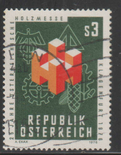 AUSTRIA 1976 The 25th Anniversary of the Austrian Woodworking Fair UNH SG 1764