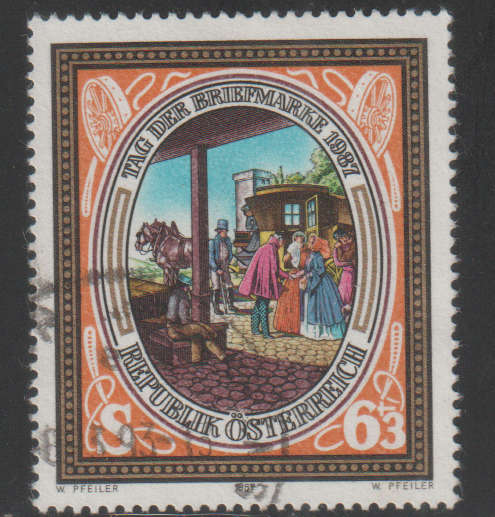AUSTRIA 1987 Day of the Stamp UNH SG 2149