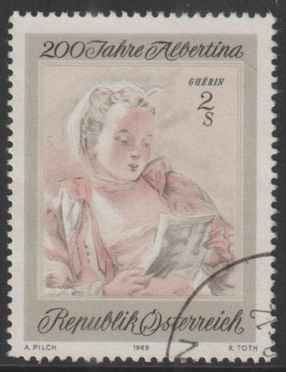 AUSTRIA 1969 The 200th Anniversary of the Albertina Graphics Collection UNH SG 1565