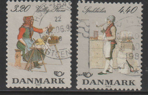 DENMARK 1989 Nordic Cooperation Issue ULH SG 882/3