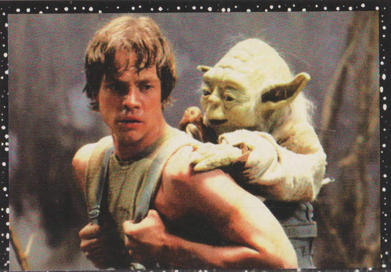 PANINI STAR WARS COLLECTABLE STICKER #75