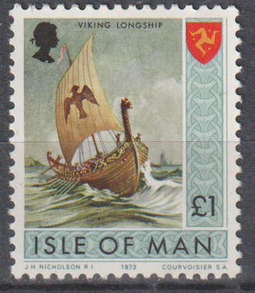 ISLE OF MAN 1973 Postal Independence UMM SG 33