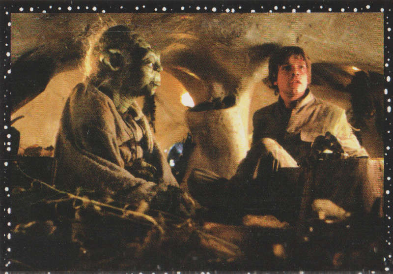 PANINI STAR WARS COLLECTABLE STICKER #76