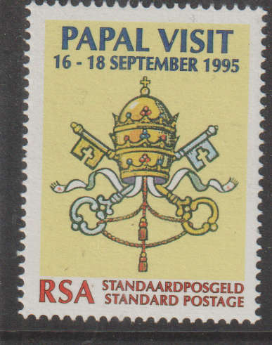 SOUTH AFRICA 1995 Visit of Pope John Paul II UMM SACC 913